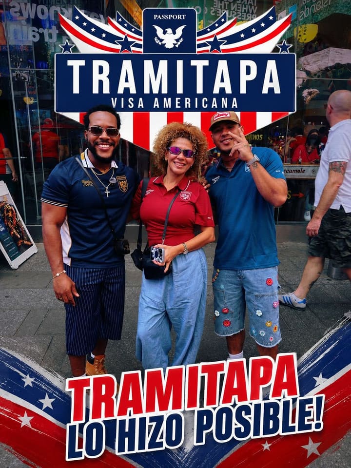 Clientes de TRAMITAPA en Nueva York con su visa americana ya aprobada